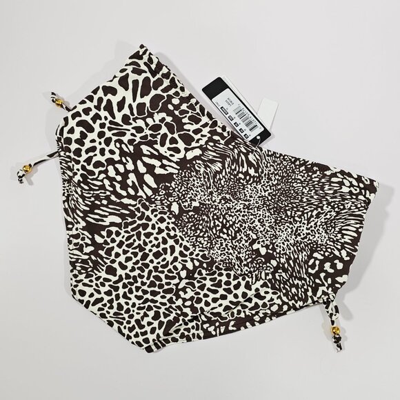 Fantasie Swimwear Lagos Bikini Bottoms Animal Print, Brown / Cream, Size M - Picture 2 of 4